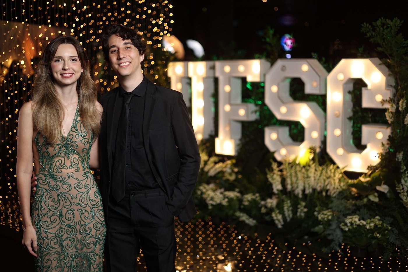 Miriã e Flávio na formatura da UFSC